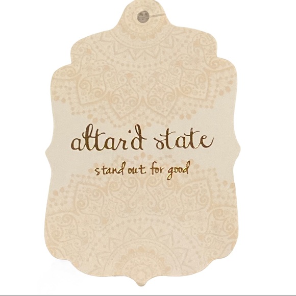 NWT Altar’d State Ivory Laced Sleeveless Blouse - Picture 4 of 4